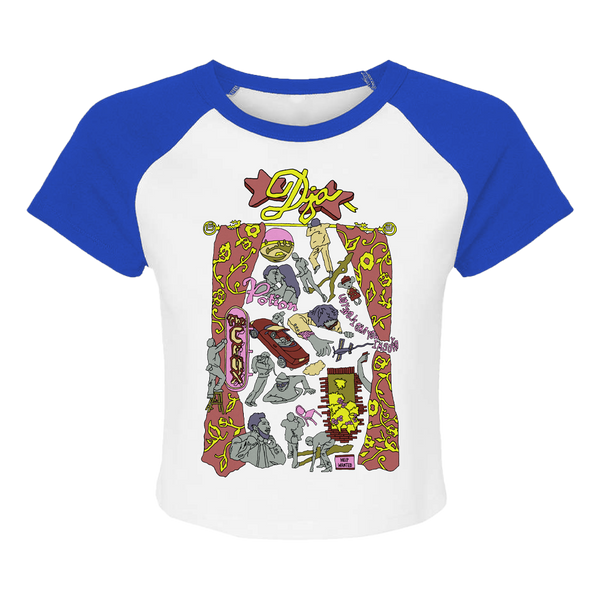 RONRON★韓国★人気★RASPBERRY JAM RAGLAN CROP T SHIRT NAVY 4J2A6057.jpg?v=1713475418