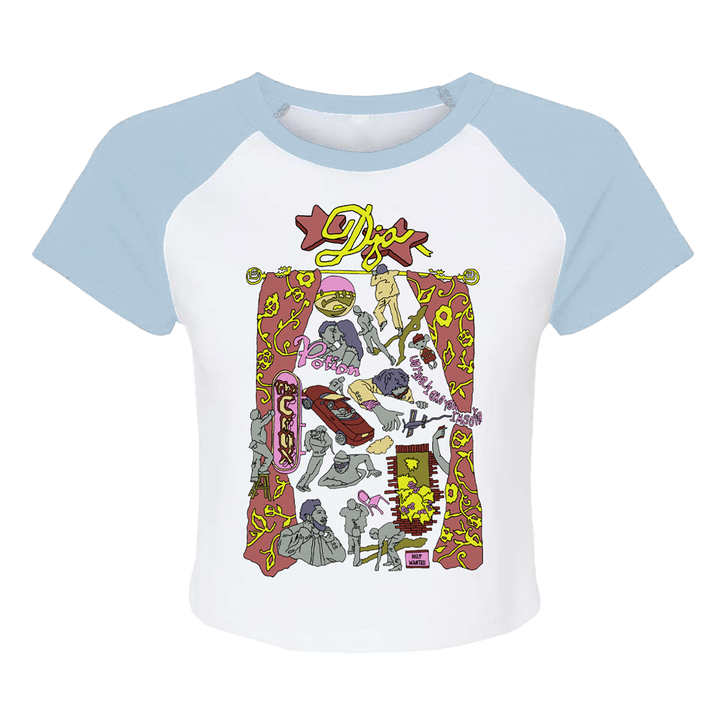 Flash Raglan Baby Tee