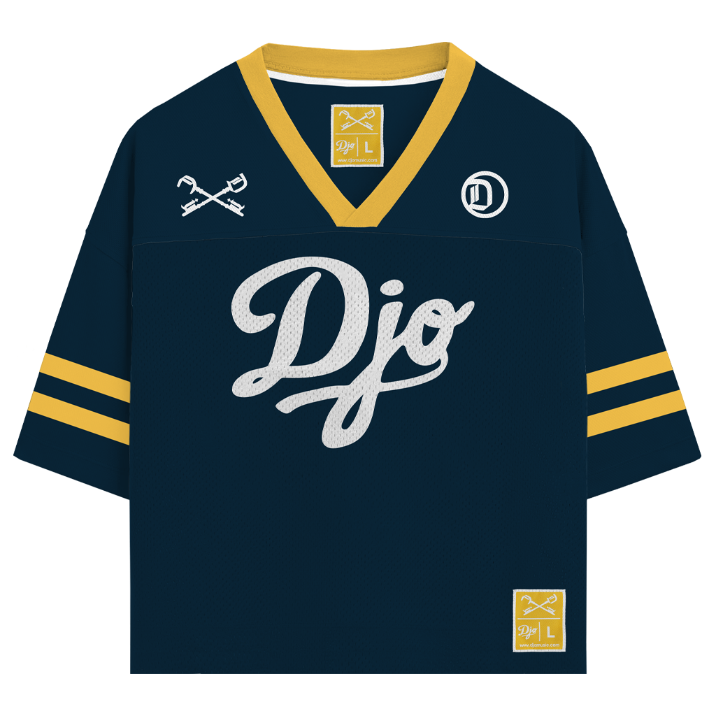 Cursive Crux Boxy Football Jersey