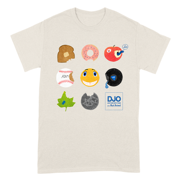 Djo Another Bite Tour 2025 T-Shirt - Ivory - Djo Store