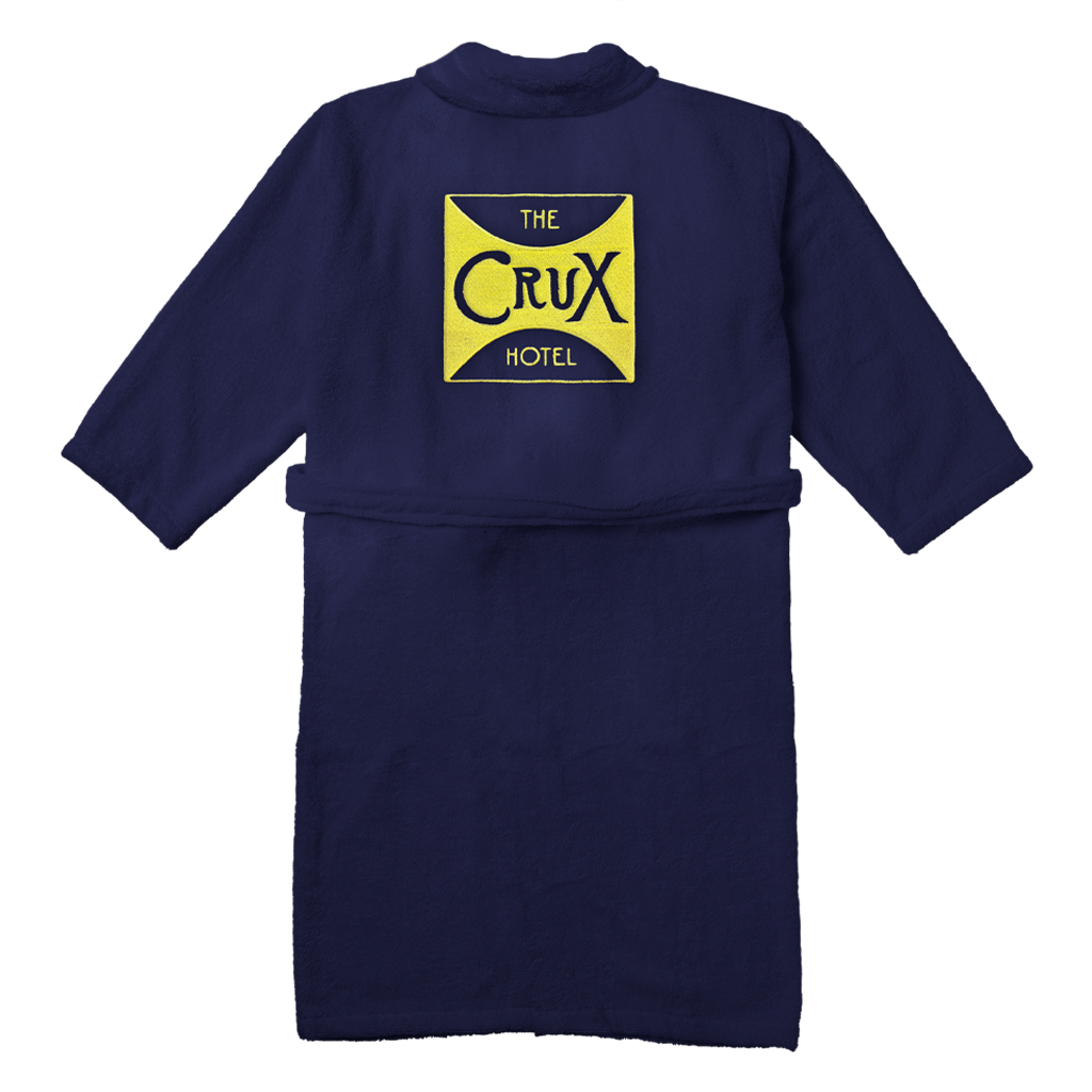 The Crux Hotel Embroidered Bathrobe