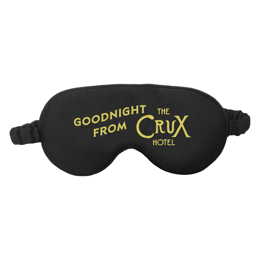 Goodnight From The Crux Hotel Eye Mask