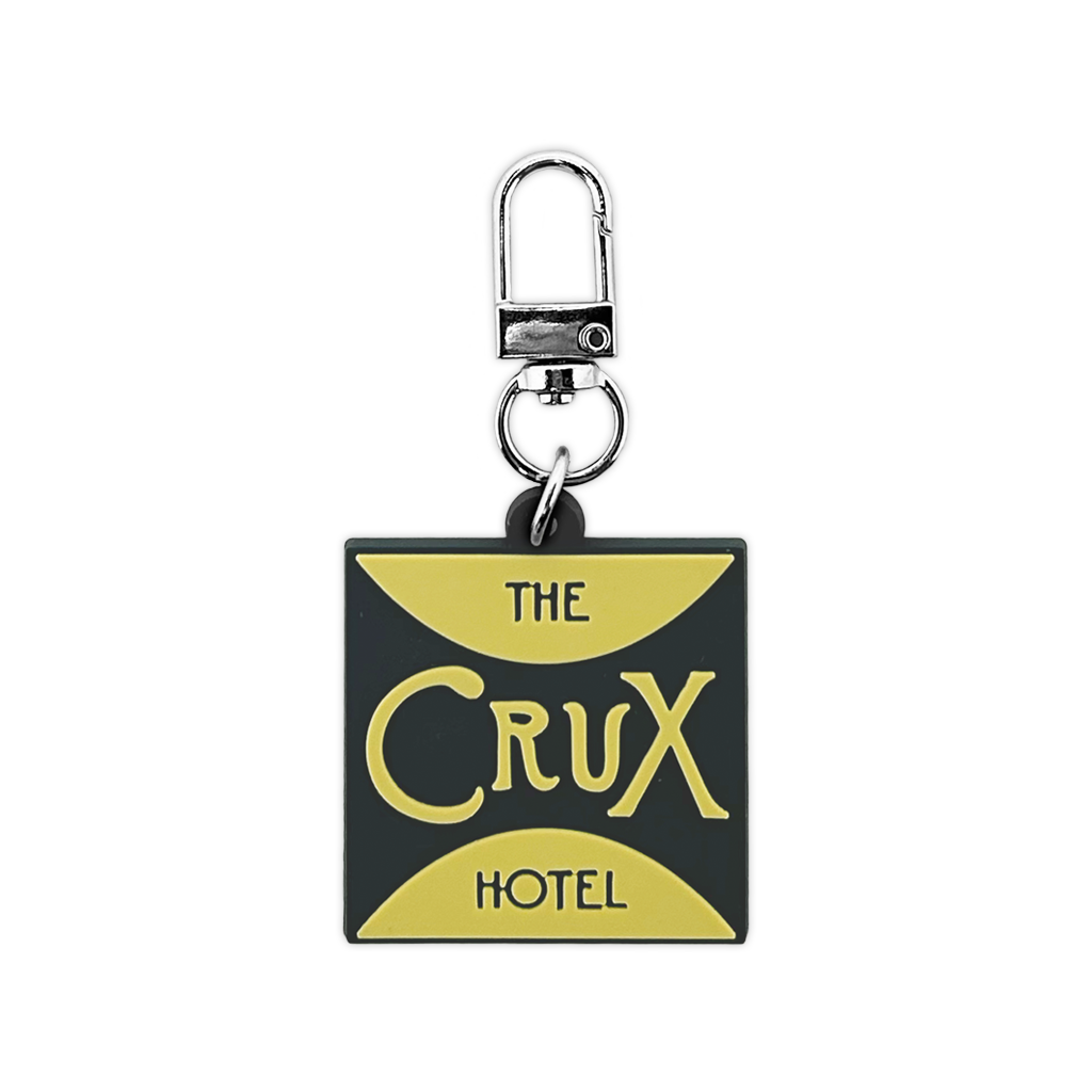 The Crux Hotel Square Keychain