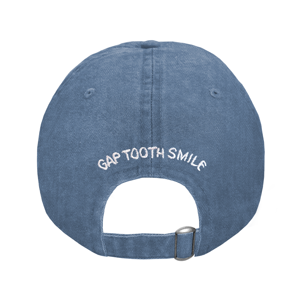 Gap Tooth Smile Denim Dad Hat