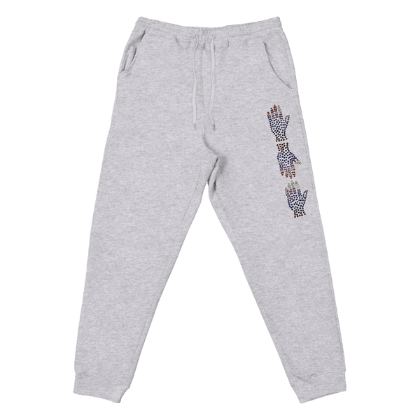 Djo Crux Deluxe Cityscape Sweatpants - Grey Heather - Djo Store
