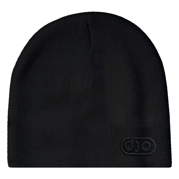 Djo Capsule Logo Beanie - Black - Djo Store