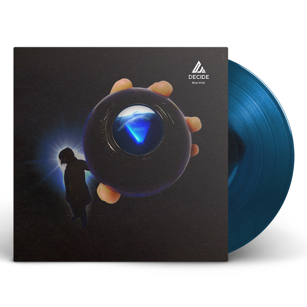 DECIDE 12" Vinyl (Blue Swirl Transparent)