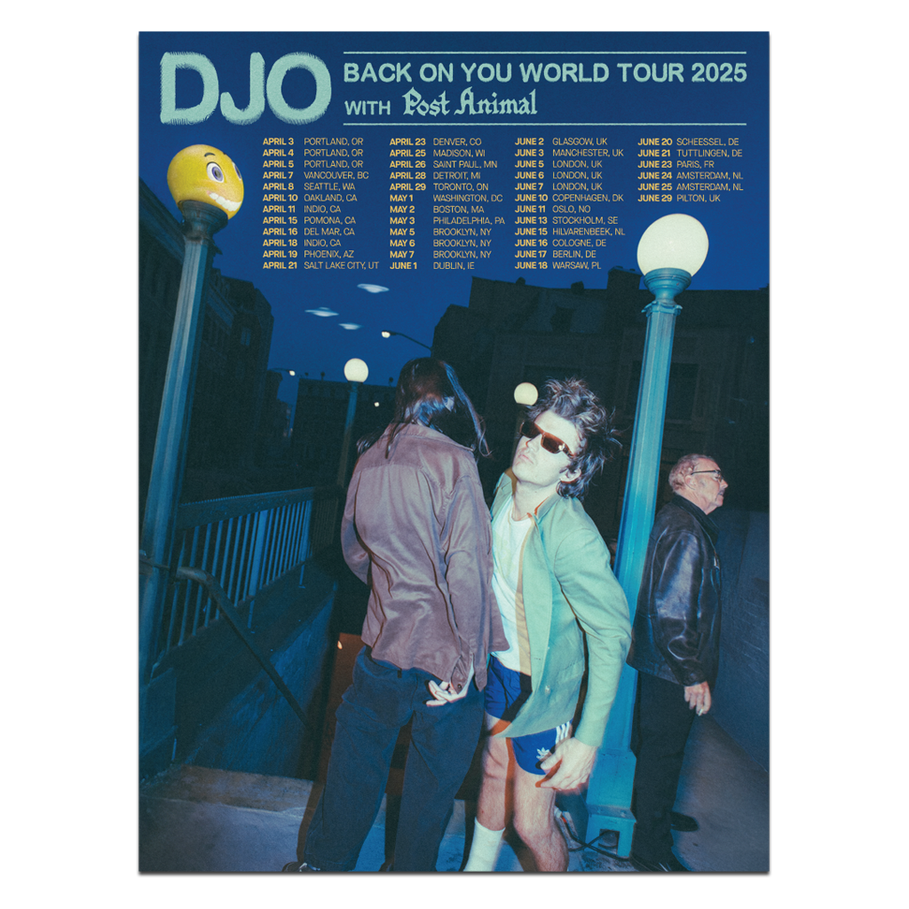Back On You World Tour 2025 Poster